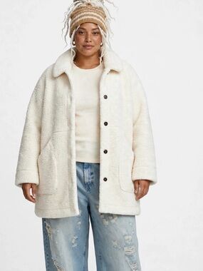 3 for $25 Lands End Teddy coat